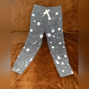 NWOT Size 6 Kids Carters Gray Space-Themed Pants